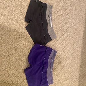 Lululemon Speed Shorts size 4